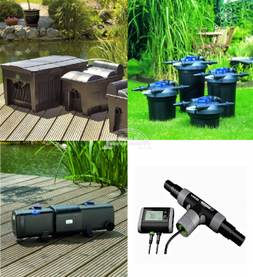 Tavi szűrők, UV-C szűrők, Fonalalgátlanítók, Skimmerek képe