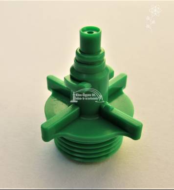 Plastro Rondó fúvóka 3/8 KM, zöld, 75L/h