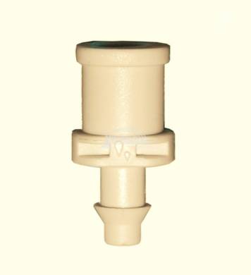 Netafim csatlakozó aljzat körmös, 6/4-7/4 kapilláris csőhöz