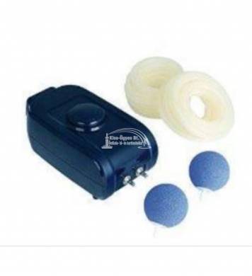 Ubbink Air 200 kültéri tólevegőztető pumpa +2x5m tömlő+2habkő