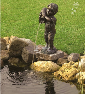 Ubbink Yannik vízköpő figura