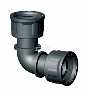 Hollanderes szelepkötő könyök 1H x 1H