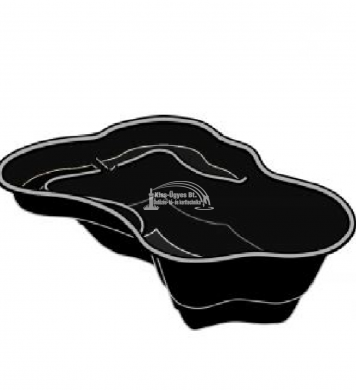 Ubbink Iris SII tómeder, 240L ( Sz 0,9 x H 1,35 x M 0,45m ) HDPE anyagból ( 15 év garancia )