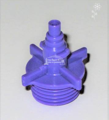 Plastro Rondó RFR nyom. komp. fúvóka 3/8 KM, világoskék, 30L/h