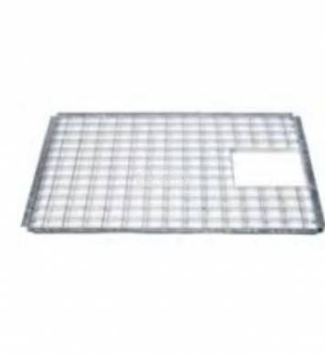 Fedőrács acél téglalap 69,5 x 34 cm   Victória Quadró I. 65L -hez