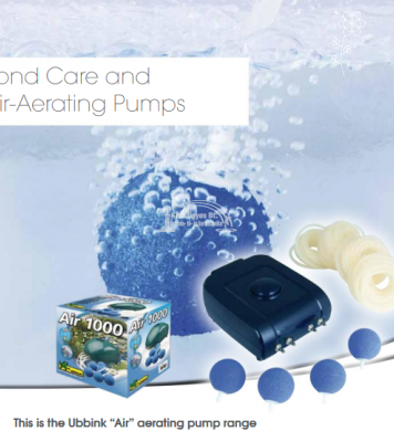 Ubbink tólevegőztető pumpák képe