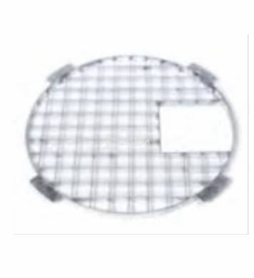 Fedőrács acél kerek 104 cm   Victória 112 -höz