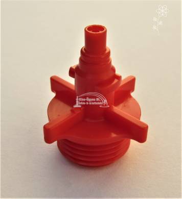 Plastro Rondó RFR nyom. komp. fúvóka 3/8 KM, piros, 70L/h