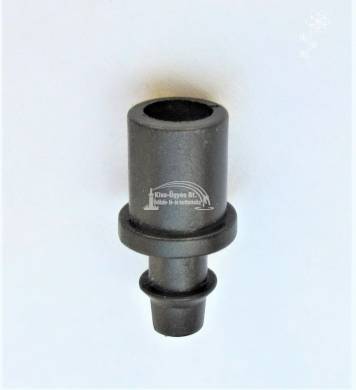 Csatlakozó aljzat körmös, 6/4-7/4 kapilláris csőhöz, vagy PE csőbe, fekete