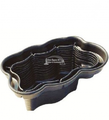 Ubbink Iris SIII tómeder, 530L ( Sz 1,3 x H 2,05 x M 0,5m ) HDPE anyagból ( 15 év garancia )