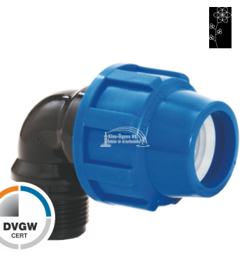 KPE könyök 75x2.1/2 KM